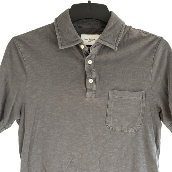 Goodfellow & Co. Mens Gray Fade Polo Size Small Standard Fit - Picture 2 of 5